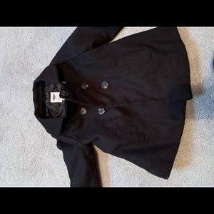 Black Old Navy 4T peacoat